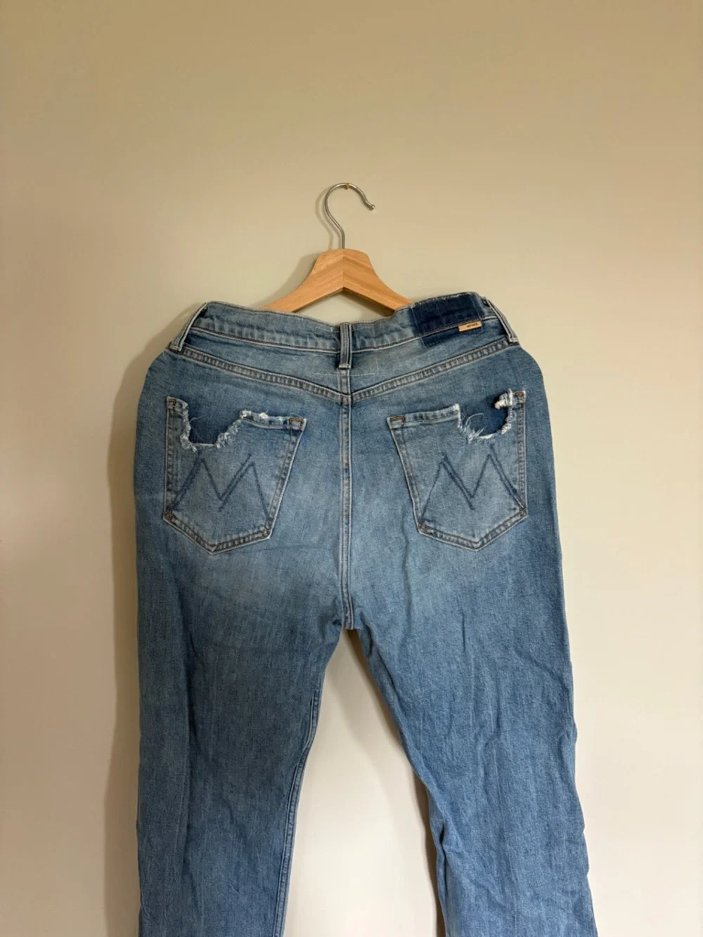 MOTHER Distressed High Waisted Boyfriend Jeans - Picture 9 of 9